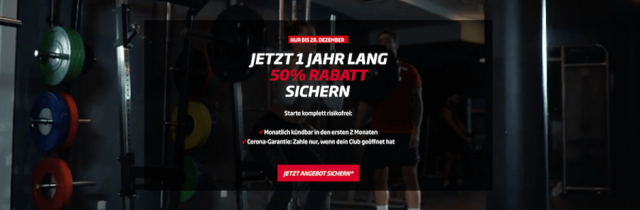 1 Jahr 50% Rabatt bei Fitness First | Suppligator.de
