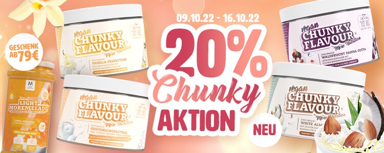 20% Rabatt auf Chunky Flavour bei More Nutrition | Suppligator.de