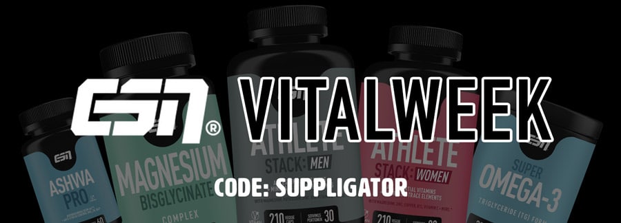 20% Rabatt auf Vitalstoffe bei neuer ESN Aktion