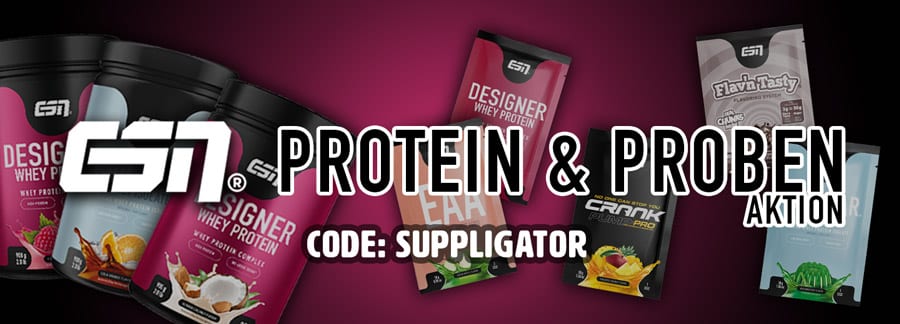 20% Rabatt auf Proteine & Proben bei ESN