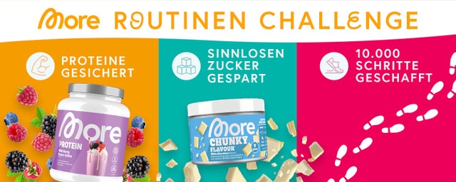 More Routinen Challenge ab Oktober 2023