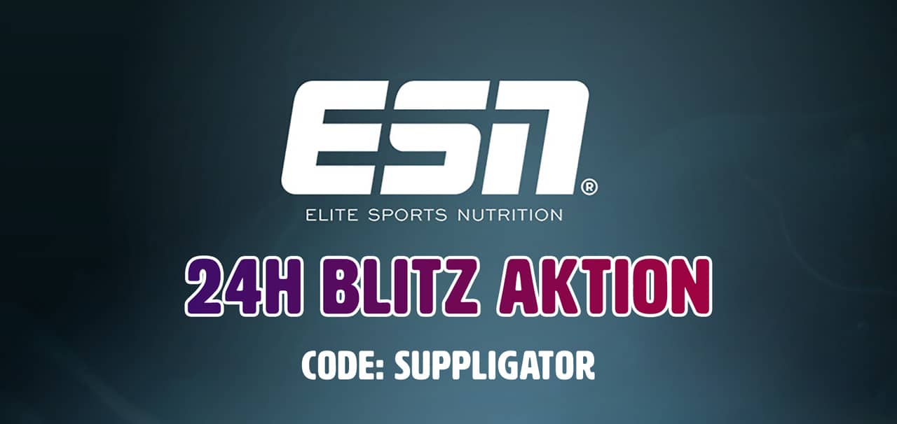 ESN Blitz Aktion mit Crank Energy und Flavour Powder Restock