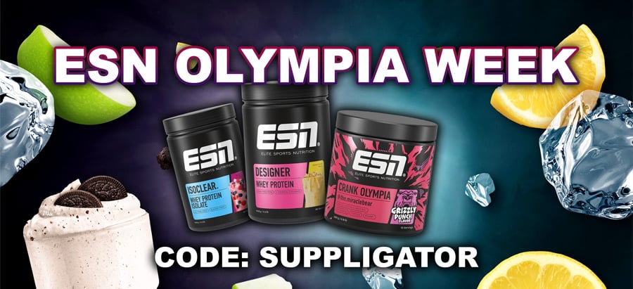 ESN Olympia Week mit bis zu 30% Rabatt mit ESN Code SUPPLIGATOR