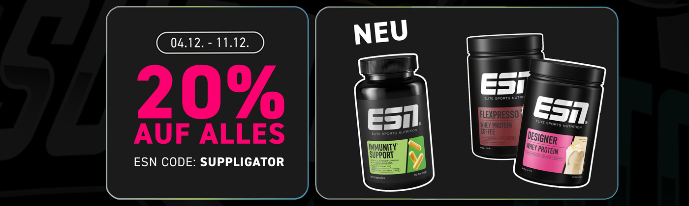 20% auf alles mit Relaunch des neuen Immunity Support