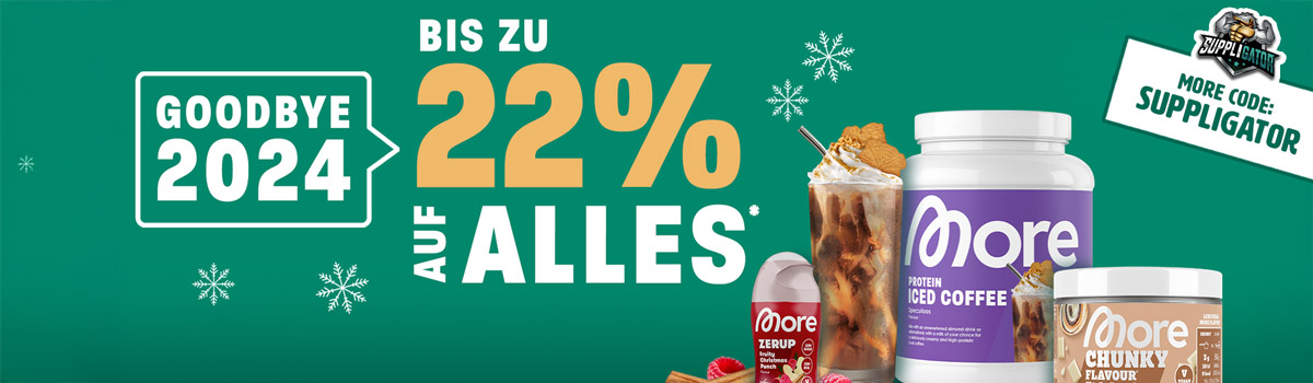 20% auf alles bei More mit vielen XMAS-Launches