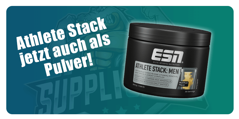 ESN Athlete Stack Powder – Die Alternative zu den Kapseln