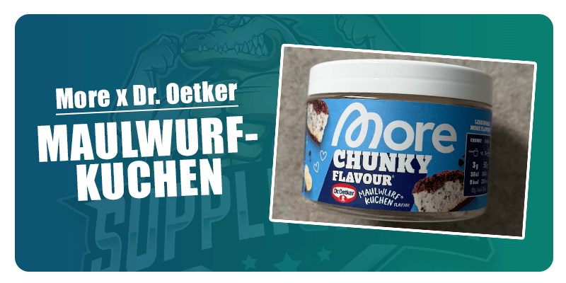 Chunky Flavour Maulwurfkuchen von More und Dr. Oetker