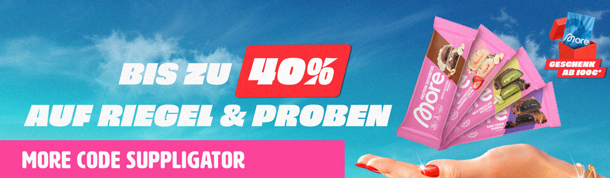 Bis zu 40% Rabatt bei More + 3 neue Satisbites