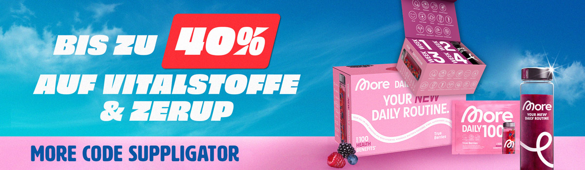 Vitals Tuesday bei More mit Daily100 Restock