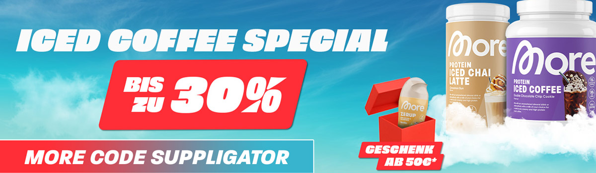 30% auf Iced Coffee und mehr mit vielen neuen More Produkten