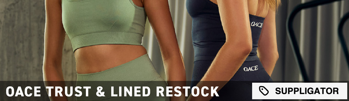 OACE Trust & Lined Restock mit bis zu 15% Rabatt