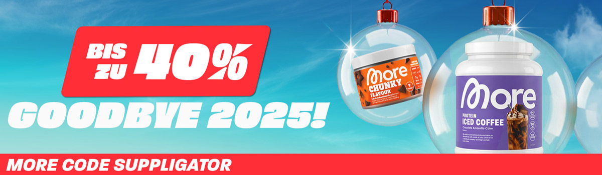 Bis zu 40% bei More Goodbye 2025 Aktion