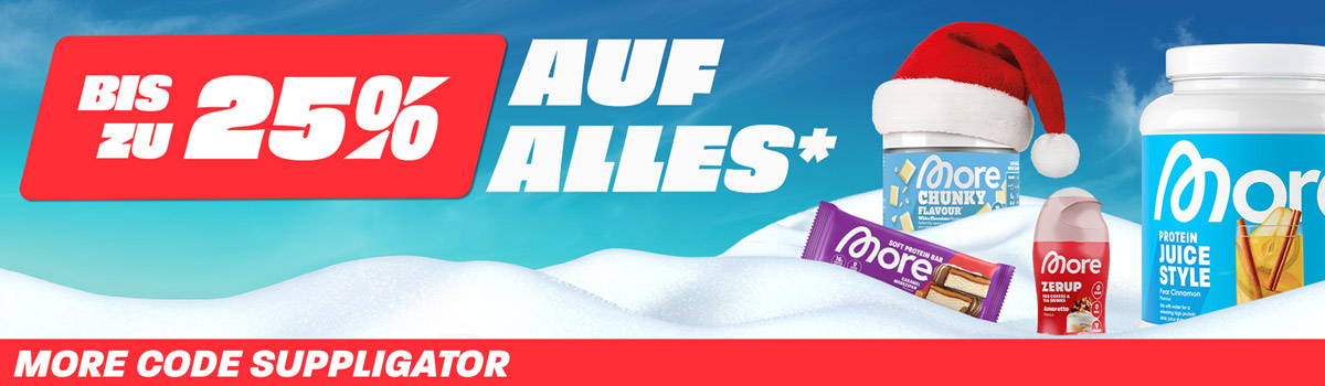 20% auf alles bei More mit XMAS-Launches