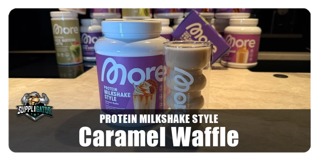 More Protein Milkshake Style Caramel Waffle im Test