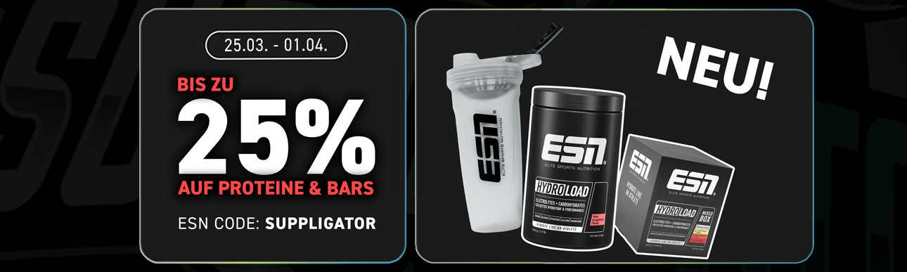 25% Rabatt bei ESN Hydration Week + Rennrad Giveway