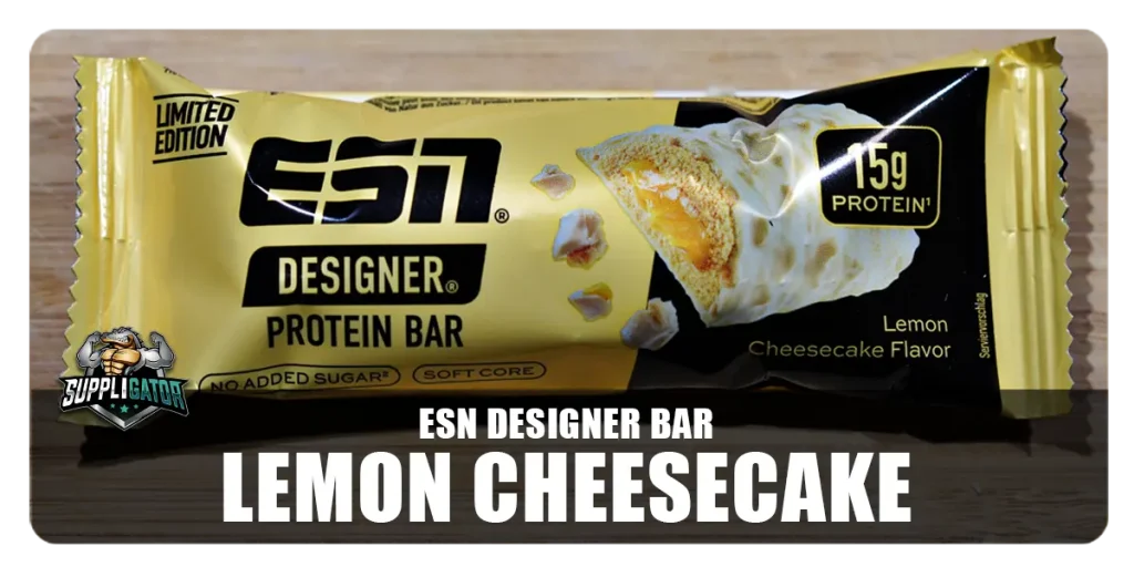 ESN Designer Bar Lemon Cheesecake: Test & Erfahrung