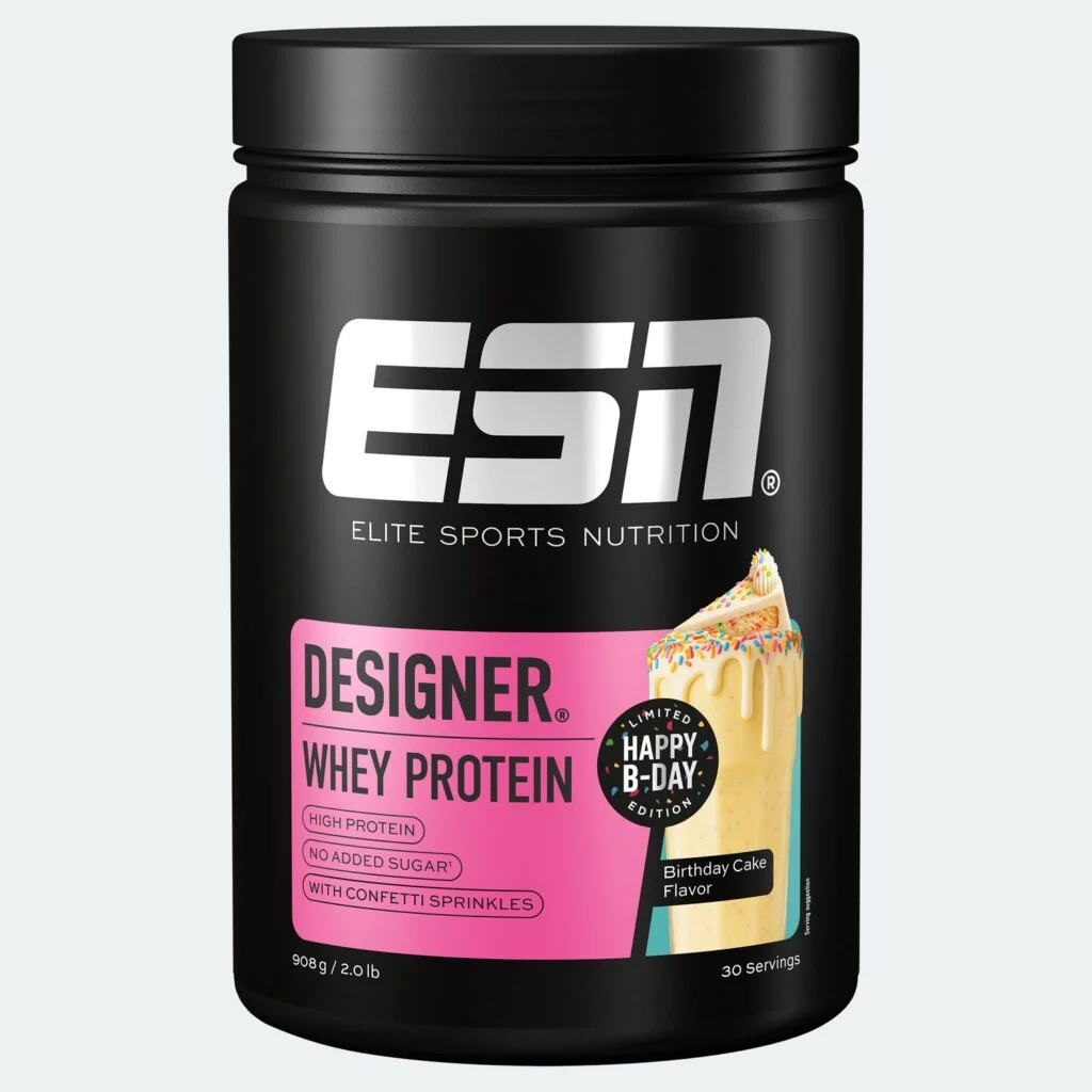 ESN Designer Whey Protein – Birthday Cake