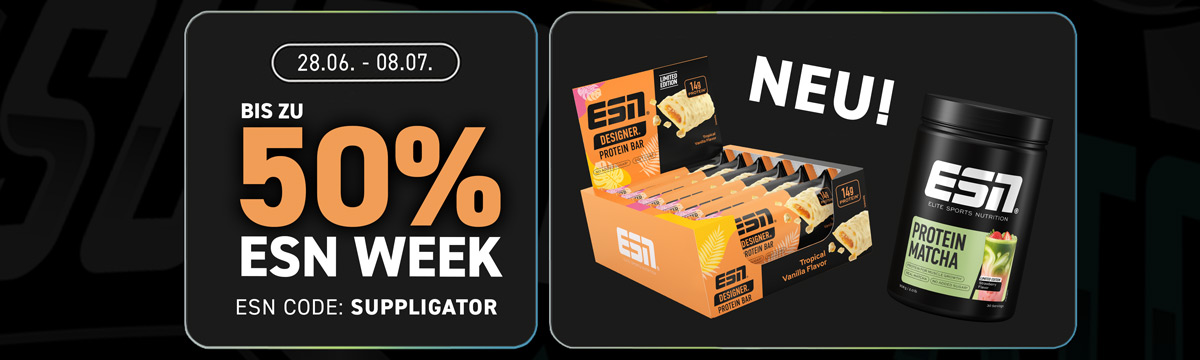ESN Week 2026 mit bis zu 50% Rabatt