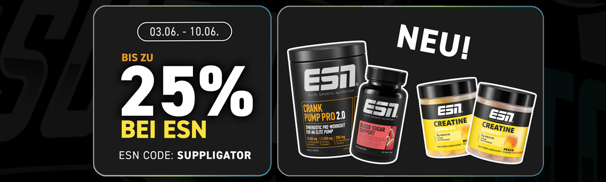 Bis zu 25% bei ESN Summer Essentials Aktion