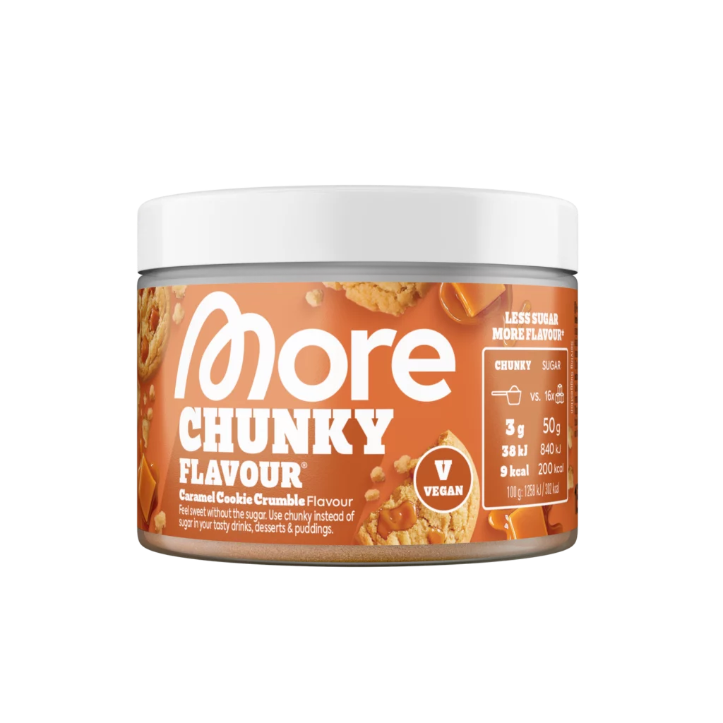 More Chunky Flavour Caramel Cookie Crumble