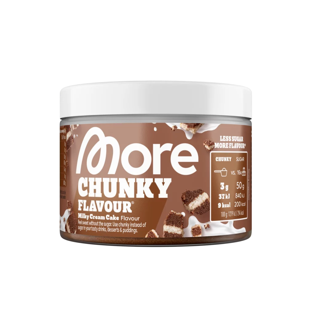 More Chunky Flavour Milky Cream Cake