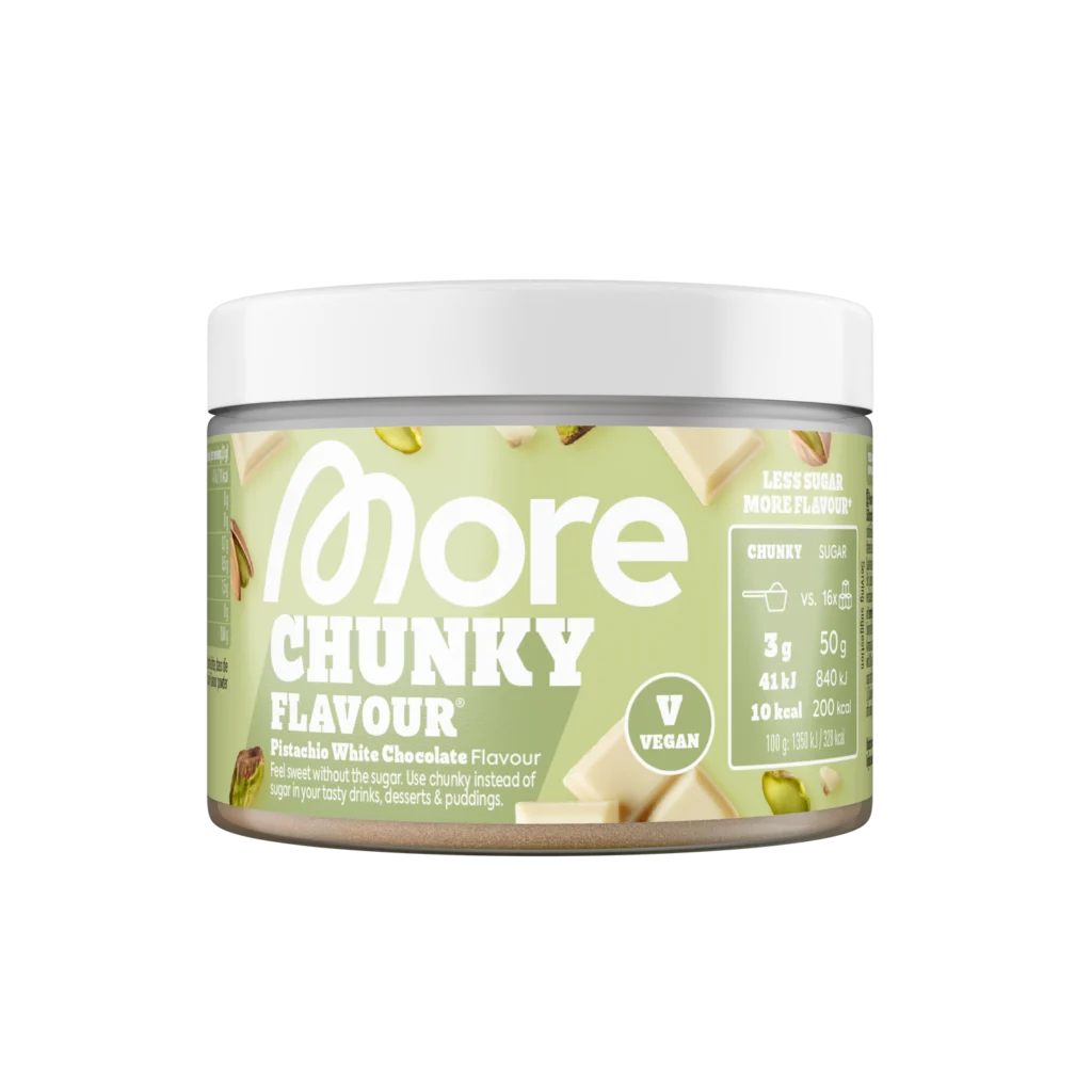 Chunky Flavour – Pistachio White Chocolate