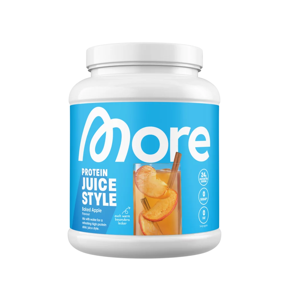 More Clear Protein Baked Apple