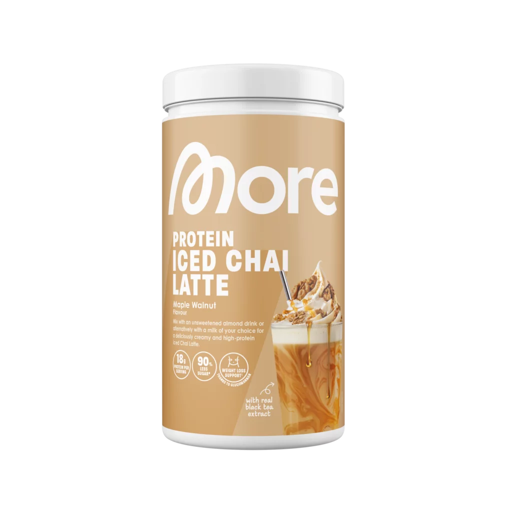 More Protein Iced Chai Latte Maple Walnut
