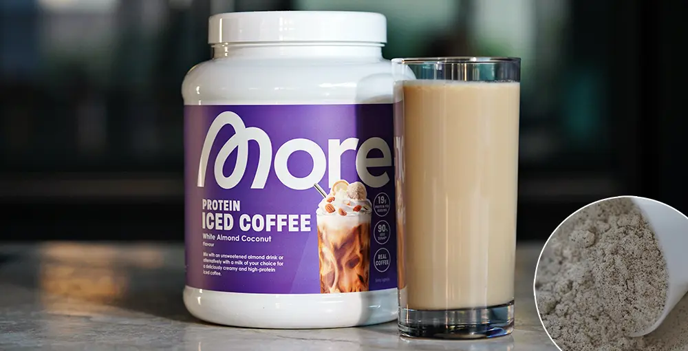 Protein Iced Coffee White Almond Coconut
