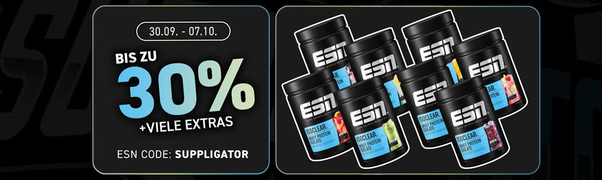 Bis zu 30% bei ESN Hydration & Immunity Week