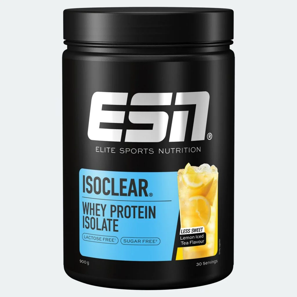 Isoclear Whey Protein Isolate – Lemon Iced Tea less sweet