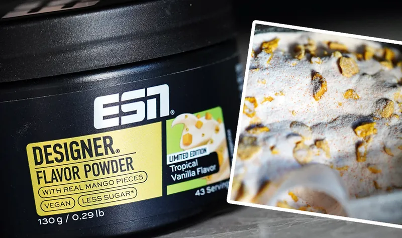ESN Designer Flavour Powder – Tropical Vanilla