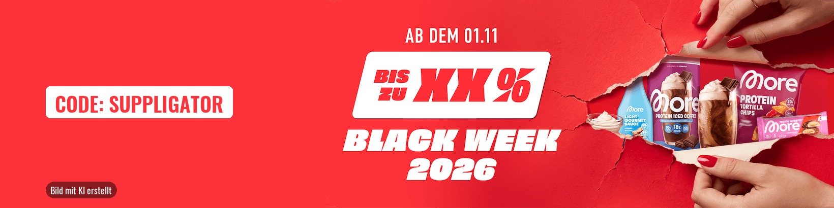 More Black Week 2026 – ab 01.11.