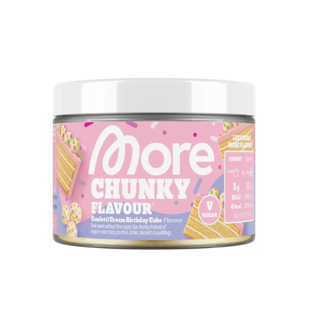 More Chunky Flavour Confetti Cream Birthday Cake