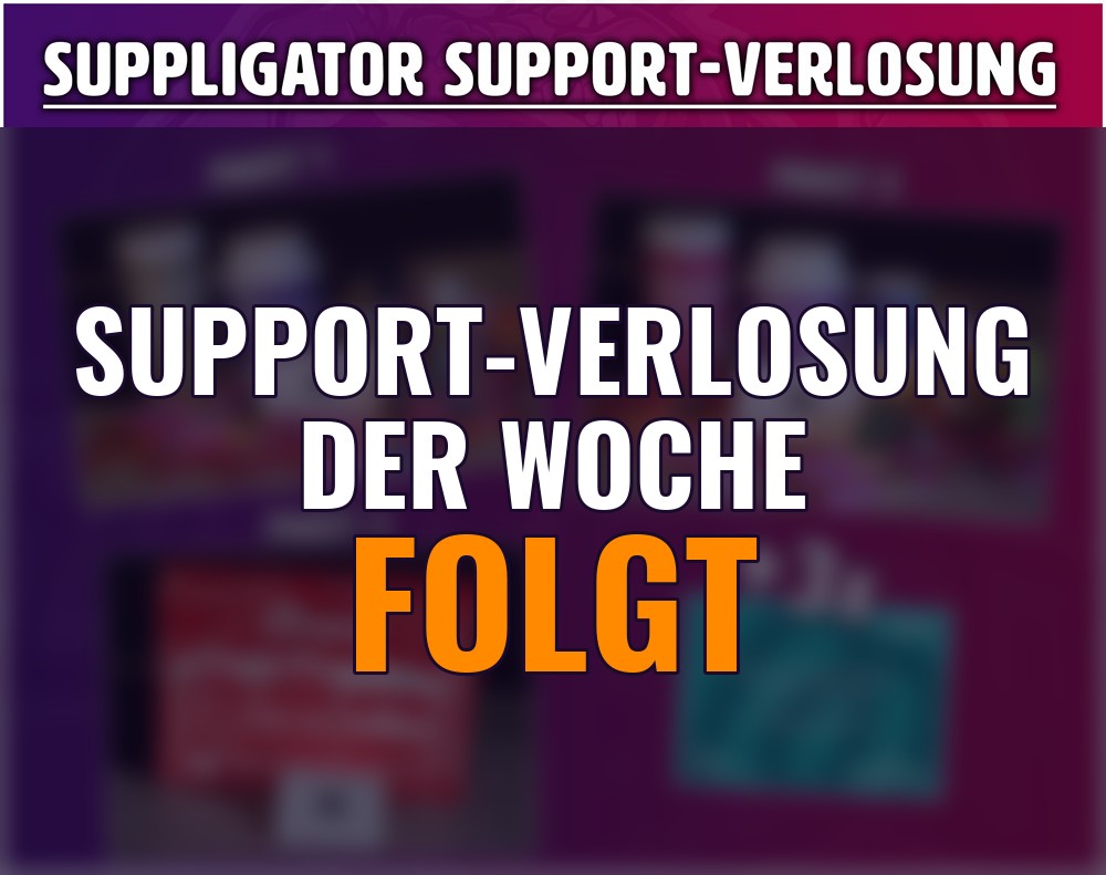 Gewinne der Suppligator Support-Verlosung
