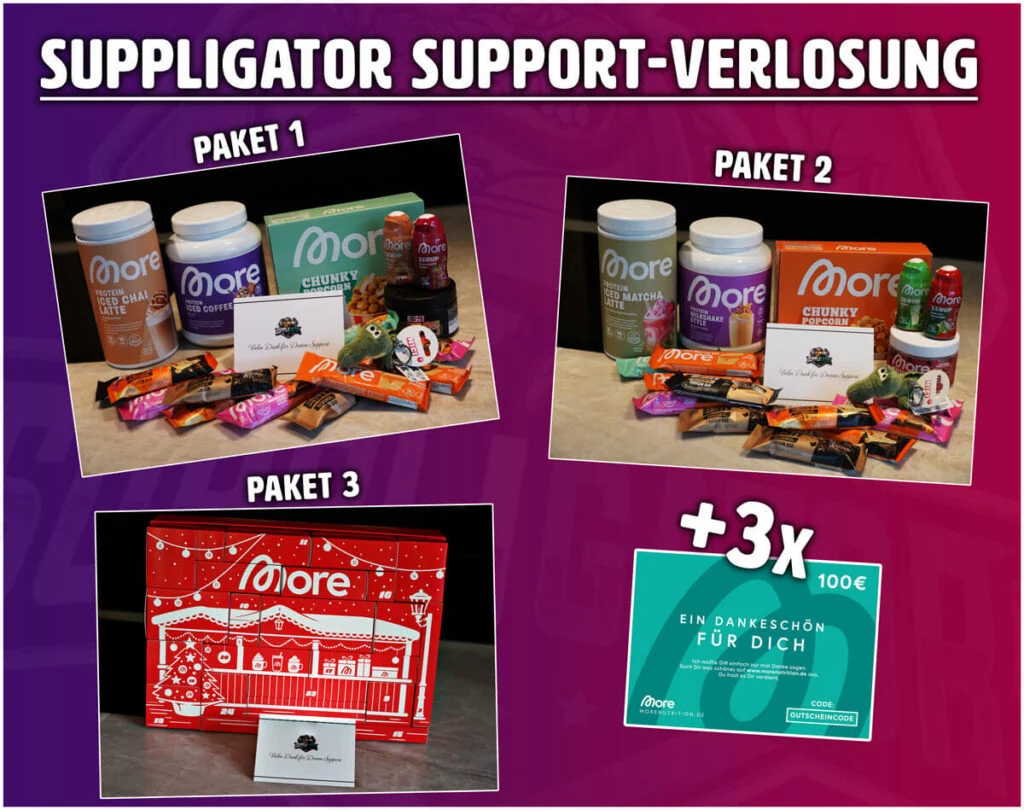 Gewinne der Suppligator Support-Verlosung