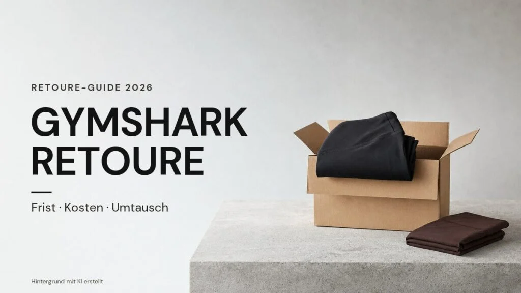Gymshark Retoure: Frist, Kosten und Umtausch 2026